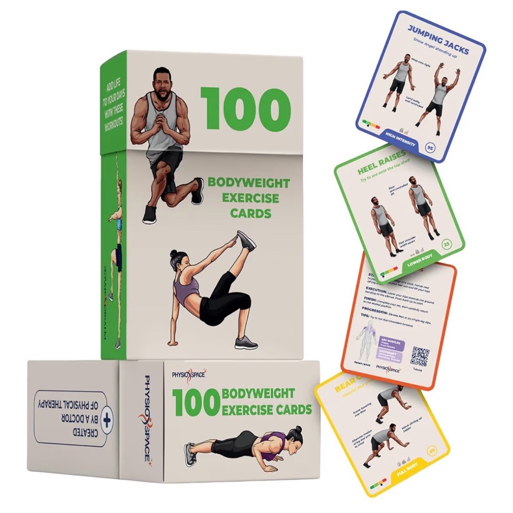 Bodyweight Exercise Cards Set NIB